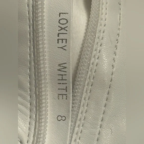 Azalea Wang Lovely White Platform Stretch Sock Vegan Bootie Size 9 - Picture 14 of 15